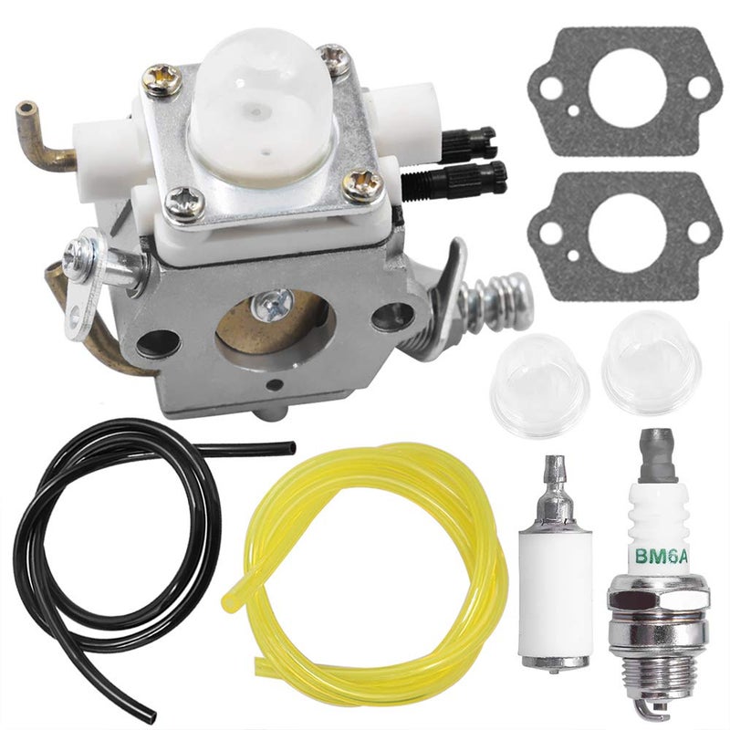 Saihisday PB-250 Leaf Blower Carburetor Air Filter Kit with Fuel Line Replacement for Echo PB250 Blower WTA-33 A021001881 A021001882 A021001880 Carburetor Tune Up Kit - Image 3